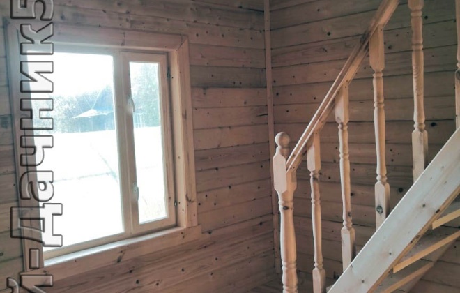 4 Брусовой дом К-11, 6×8, 75 м², Город Тверь, СНТ «Дружба» (6)